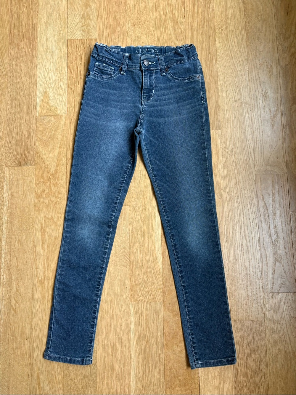 CHEROKEE Super Skinny Denim Blue Jeans size 8